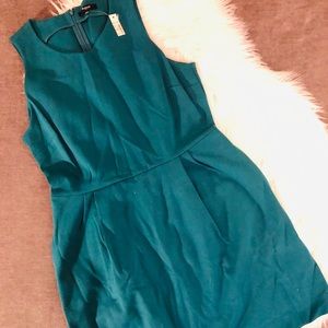 NWT Turquoise MADEWELL Dress with POCKETS!